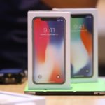PALO ALTO, CA - NOVEMBER 03: The new iPhone X is displayed at an Apple Store on November 3, 2017 in Palo Alto, California. The highly anticipated iPhone X went on sale around the world today.
