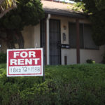 RICHMOND, CA - JUNE 15: A "for rent" sign is posted in front of a house on June 15, 2012 in Richmond, California. According to a report by Harvard University's Joint Center for Housing Studies, the tepid real estate market could see a turnaround with the price of rental properties surging and vacancies dropping from 10.6 percent in 2009 to 9.5 percent last year, the lowest level since 2002. (Photo by Justin Sullivan/Getty Images)