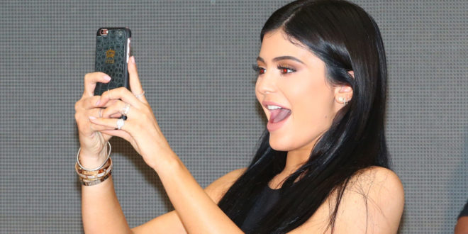 Kylie Jenner Taking Selfies