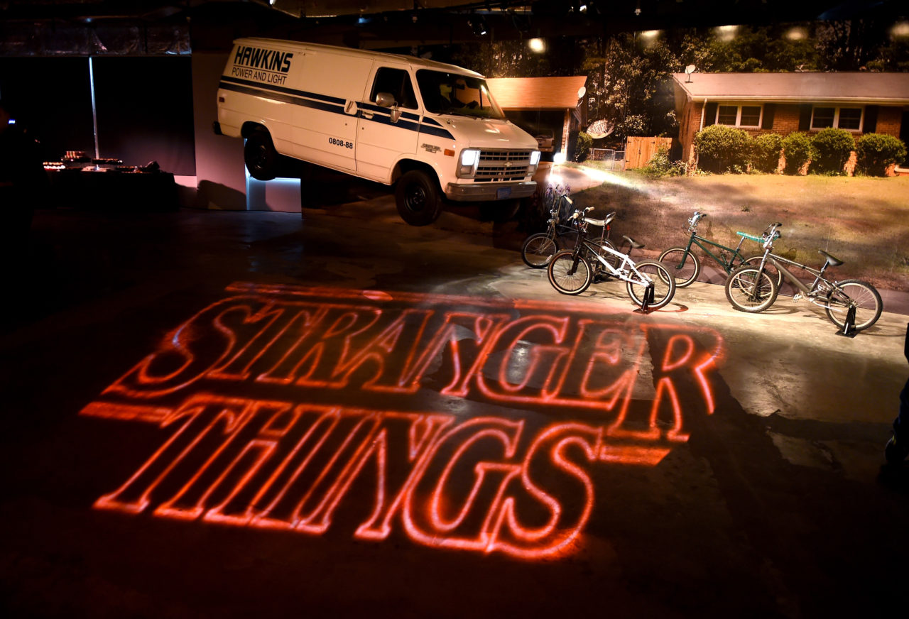 BEVERLY HILLS, CA - JUNE 06: Displays and signage is seen during Netflix's "Stranger Things" For Your Consideration event at Netflix FYSee Space on June 6, 2017 in Beverly Hills, California.