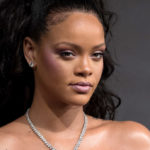 LONDON, ENGLAND - SEPTEMBER 19: Rihanna attends the 'FENTY Beauty' by Rihanna launch at Harvey Nichols Knightsbridge on September 19, 2017 in London, England.