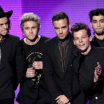 LOS ANGELES, CA - NOVEMBER 23: (L-R) Recording artists Harry Styles, Niall Horan, Liam Payne, Louis Tomlinson and Zayn Malik of One Direction accept the Favorite Pop/Rock Band/Duo/Group award onstage at the 2014 American Music Awards at Nokia Theatre L.A. Live on November 23, 2014 in Los Angeles, California. (Photo by Kevin Winter/Getty Images)