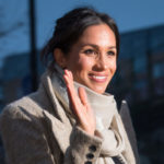 LONDON, ENGLAND - JANUARY 09: Meghan Markle waves to the crowd as she after a visit to Reprezent 107.3FM in Pop Brixton on January 9, 2018 in London, England. The Reprezent training programme was established in Peckham in 2008, in response to the alarming rise in knife crime, to help young people develop and socialise through radio.