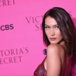 NEW YORK, NY - NOVEMBER 28: Model Bella Hadid attends as Victoria's Secret Angels gather for an intimate viewing party of the 2017 Victoria's Secret Fashion Show at Spring Studios on November 28, 2017 in New York City.