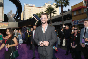 HOLLYWOOD, CA - APRIL 23: Actor Chris Hemsworth attends the Los Angeles Global Premiere for Marvel Studios? Avengers: Infinity War on April 23, 2018 in Hollywood, California. (Photo by Rich Polk/Getty Images for Disney)