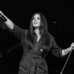 DALLAS, TX - FEBRUARY 09: (EDITORS NOTE: Image has been converted to black and white.) Demi Lovato performs live exclusively for American Airlines AAdvantage¨ Mastercard¨ cardmembers at House of Blues Dallas on Friday, February 9th in Dallas, TX. (Photo by Christopher Polk/Getty Images for Mastercard)