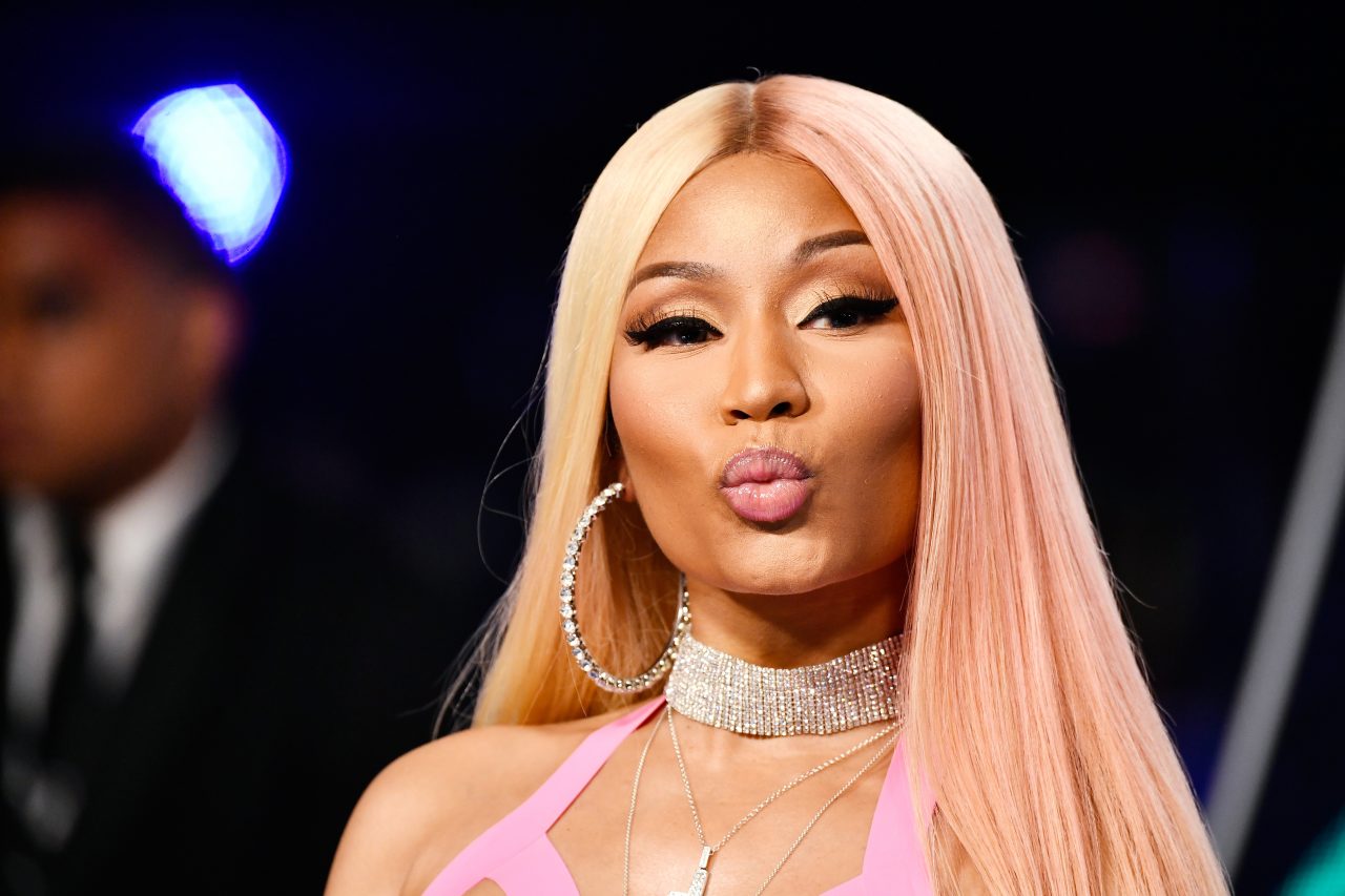INGLEWOOD, CA - AUGUST 27: Nicki Minaj attends the 2017 MTV Video Music Awards at The Forum on August 27, 2017 in Inglewood, California. (Photo by Frazer Harrison/Getty Images)