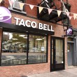 NEW YORK, NY - SEPTEMBER 18: A view of Taco Bell located at 321 1st Ave. in Manhattan. (Photo by Dave Kotinsky/Getty Images for Taco Bell)