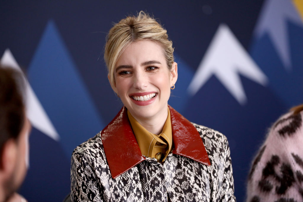 PARK CITY, UT - JANUARY 26: Emma Roberts of 'Paradise Hills' attends The IMDb Studio at Acura Festival Village on location at The 2019 Sundance Film Festival - Day 2 on January 26, 2019 in Park City, Utah. (Photo by Rich Polk/Getty Images for IMDb)