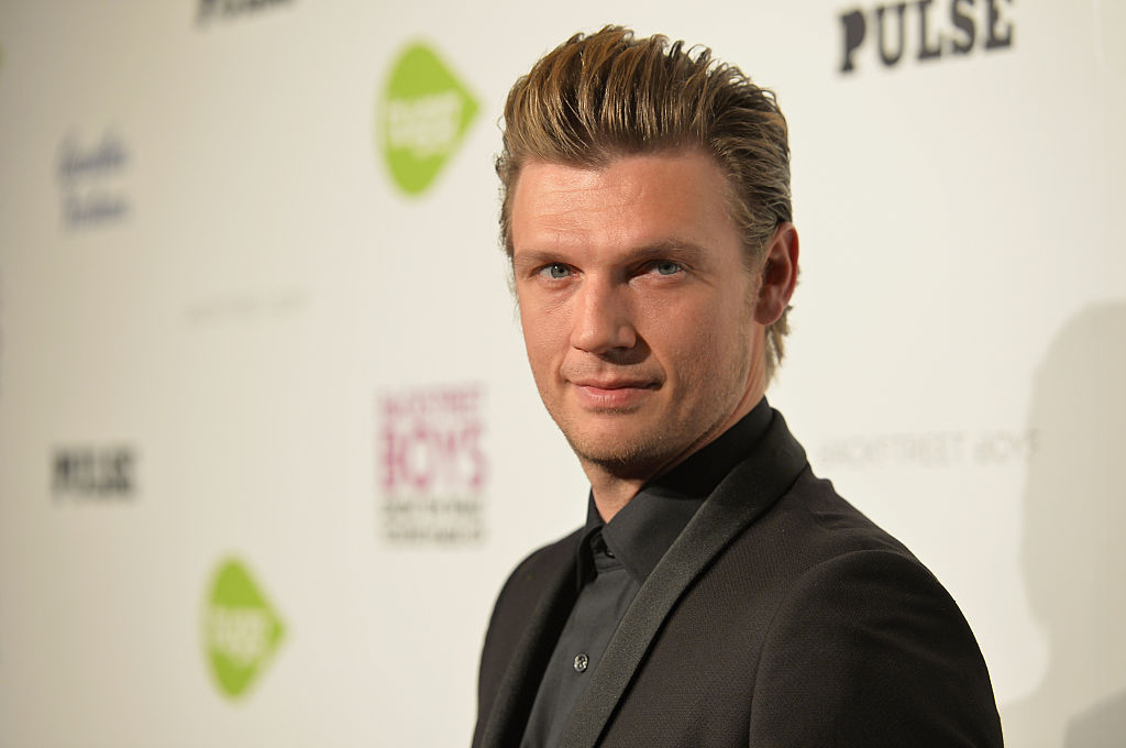 HOLLYWOOD, CA - JANUARY 29: Singer Nick Carter attends the premiere of Gravitas Ventures' "Backstreet Boys: Show 'Em What You're Made Of" at on January 29, 2015 in Hollywood, California. (Photo by Alberto E. Rodriguez/Getty Images)