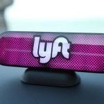 SAN FRANCISCO, CA - JANUARY 31: An Amp sits on the dashboard of a Lyft driver's car on January 31, 2017 in San Francisco, California. (Photo by Kelly Sullivan/Getty Images for Lyft)