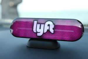 SAN FRANCISCO, CA - JANUARY 31: An Amp sits on the dashboard of a Lyft driver's car on January 31, 2017 in San Francisco, California. (Photo by Kelly Sullivan/Getty Images for Lyft)