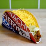 IRVINE, CA - SEPTEMBER 12: The Doritos Locos Taco continues to be a best seller for Taco Bell. (Photo by Joshua Blanchard/Getty Images for Taco Bell)