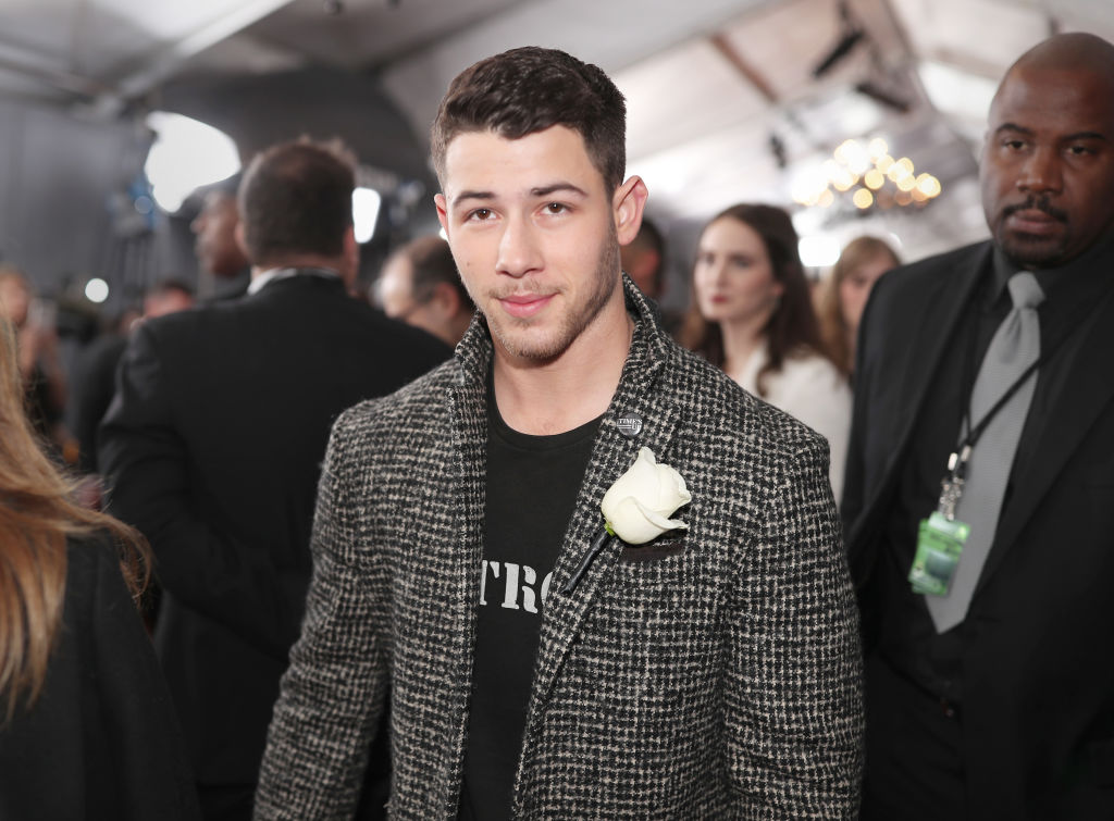 NEW YORK, NY - JANUARY 28: Recording artist Nick Jonas attends the 60th Annual GRAMMY Awards at Madison Square Garden on January 28, 2018 in New York City. (Photo by Christopher Polk/Getty Images for NARAS)