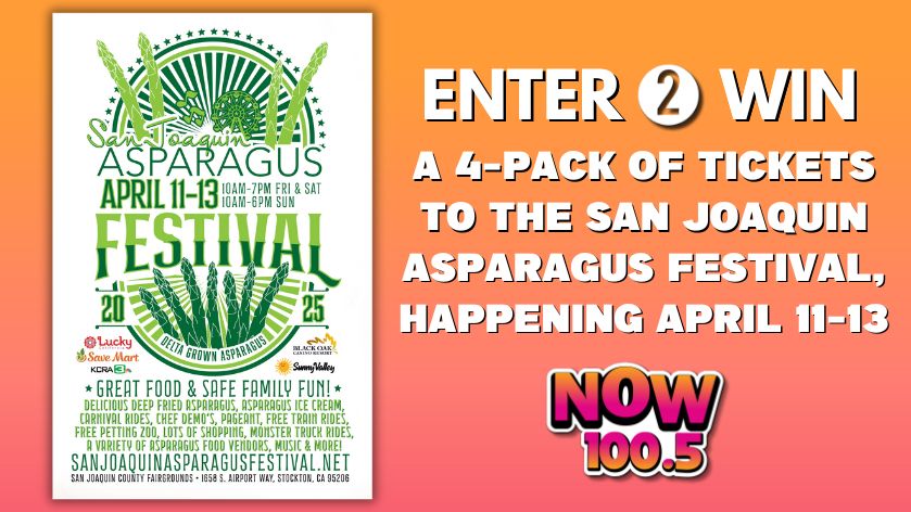 Enter to Win a 4-Pack of Tickets to the San Joaquin Asparagus Festival!