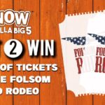 Win a pair of tickets to the Folsom Pro Rodeo happening July 3-5!...