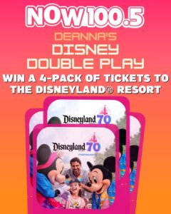 Win a 4-pack of 2-Day, 1-Park per day tickets with Deanna's Disney Double Play!