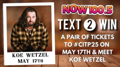 Win a pair of tickets to Country in the Park 2025 on May 17th PLUS, a backstage hang with Koe Wetze...