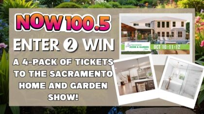 Enter to win a 4-pack of tickets to Sacramento Home and Garden Show on October 10th-12th at Cal Exp...