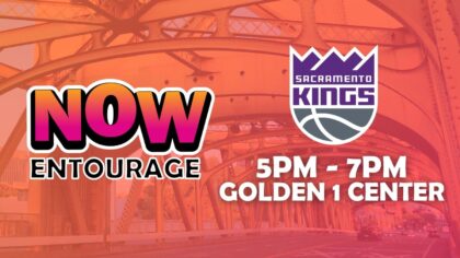 The NOW Entourage at the Sacramento Kings Game!...